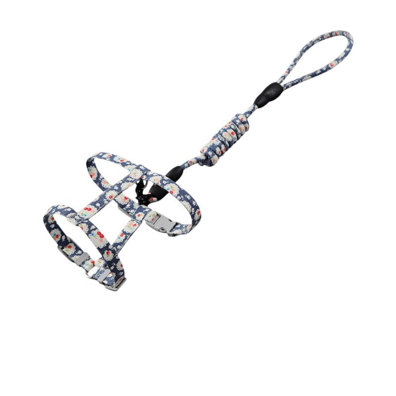 Kattenhand vasthoudend touw vest-stijl h-vormige borstband set ronde nylon touw japanse stijl kattenhand vasthoudend touw