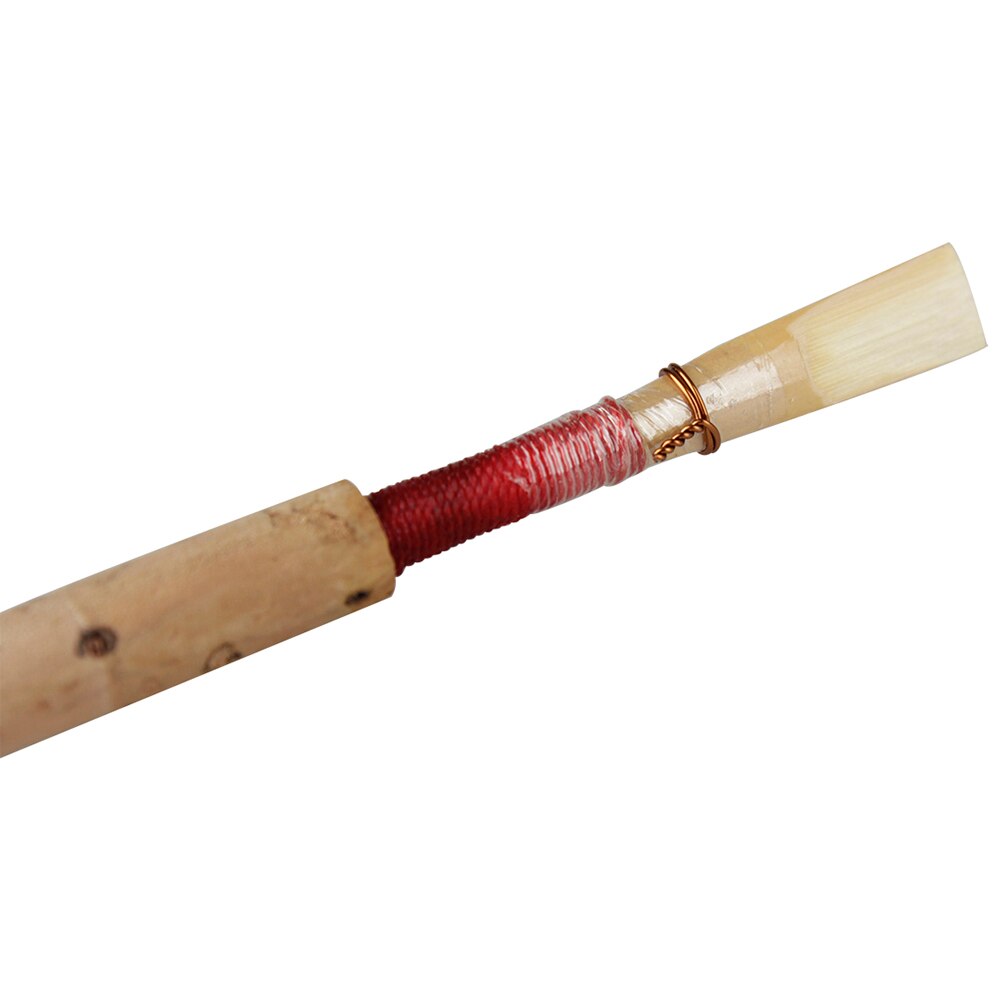 Handgemaakte Zachte Hobo Riet Natuurlijke Hobo Fluitje Wind Instrument Onderdelen Accessoires Riet Hobo Kurk Fluitje Houtblazers