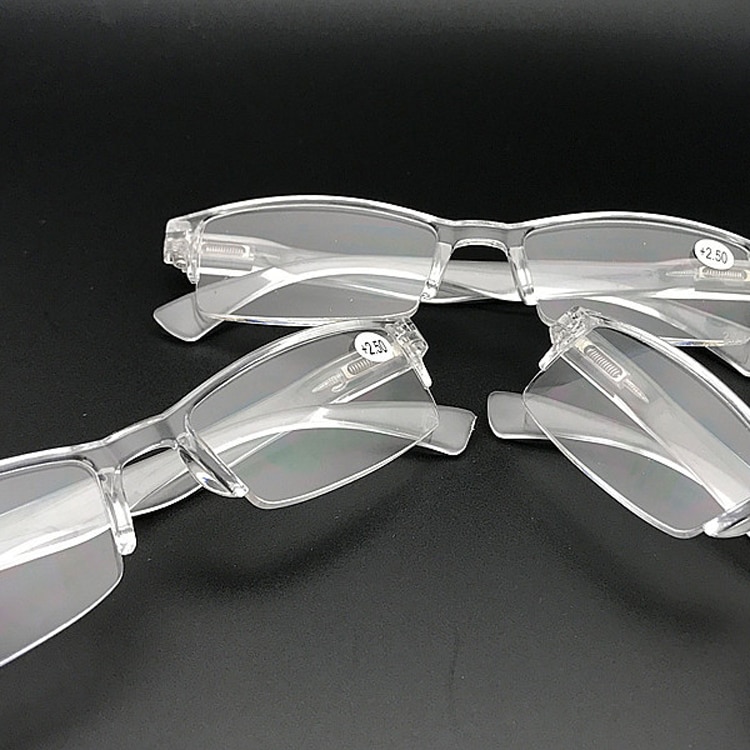 Zilead Ultra-Licht Rahmenlose Klar Lesebrille Frauen & Männer Presbyopie Brillen Eltern + 1.0 + 1.5 + 2.0 + 2.5 + 3.0 + 3.5 + 4,0