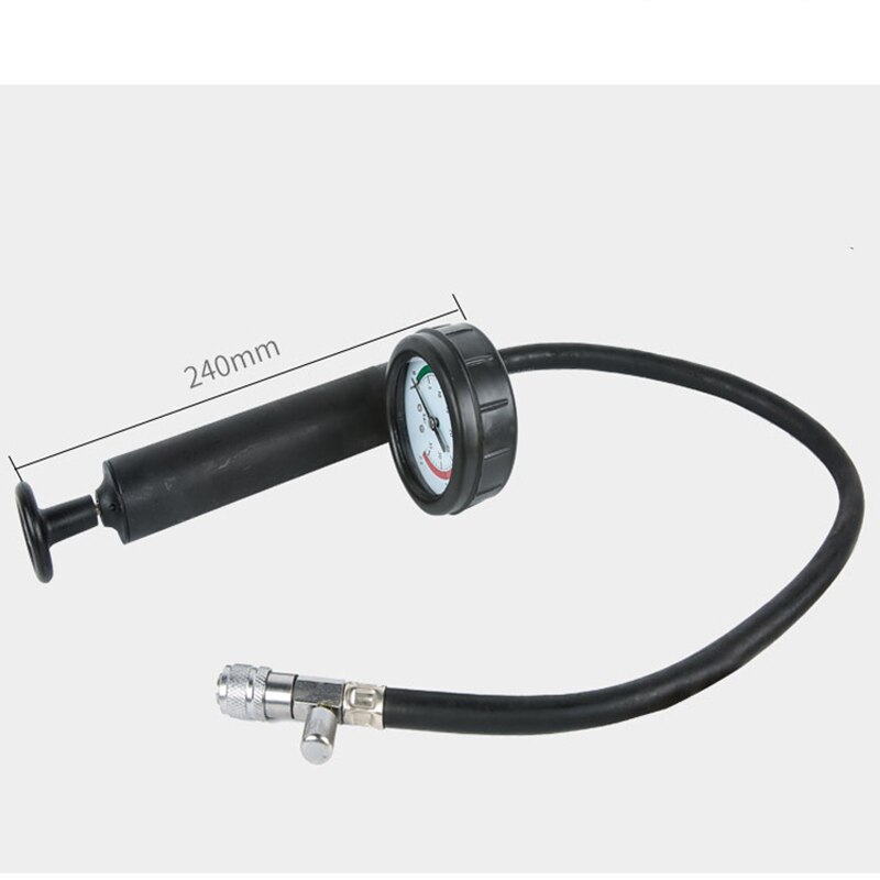 14pcs/set Radiator Pressure Compression Tester Car Repair Water Tank Accurate Easy To Use Cooling System Leak Detector