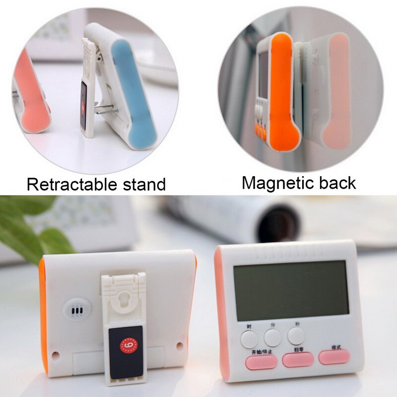 Kitchen Timer 24-hour Electronic Timer Digital Reminder Alarm Clock Home Cooking Practical Supplies Cook Food Tools