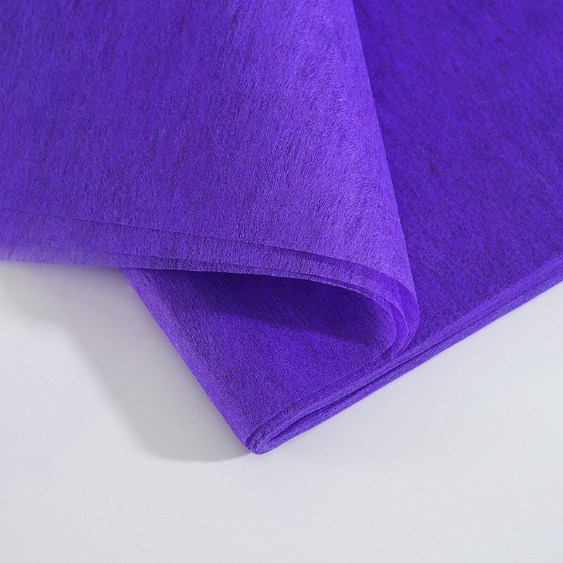 Tissue Paper DIY Handmade Flower Bouquet Wrapping Paper Translucent Clothing Packing Packaging Craft Paper Florist Supplies: purple