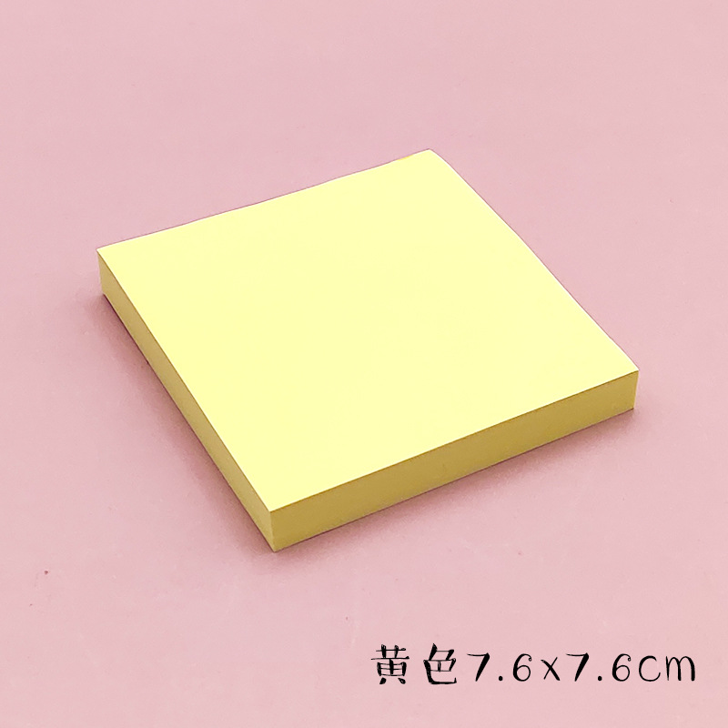 100 hojas de notas adhesivas, almohadillas, posiciones, papelería, pegatinas de papel, Bloc de notas publicado, cuaderno, accesorios escolares y de oficina: Azul marino