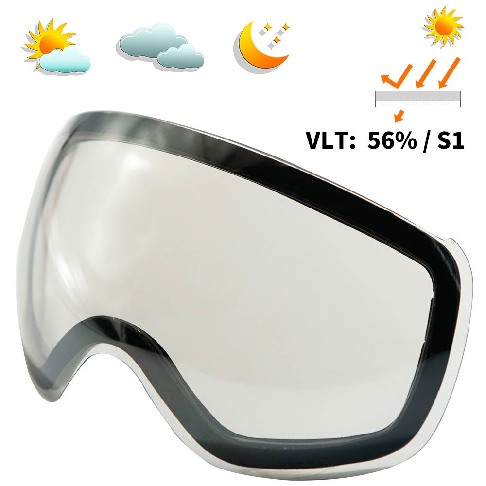 OTG Sci Snowboard A Specchio Magnetico Occhiali Degli Uomini Delle Donne Occhiali Da Sci Maschera UV 400 scarponi da neve Occhiali di Protezione Per Gli Adulti A Doppia Sferica