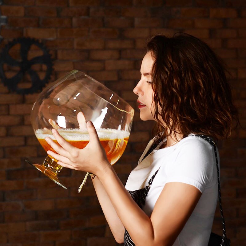 410-5000 ml énorme grand verre à vin grand drôle cristal Champagne boire des verres à bière tasse tasse clair sans plomb gobelet pour la fête KTV