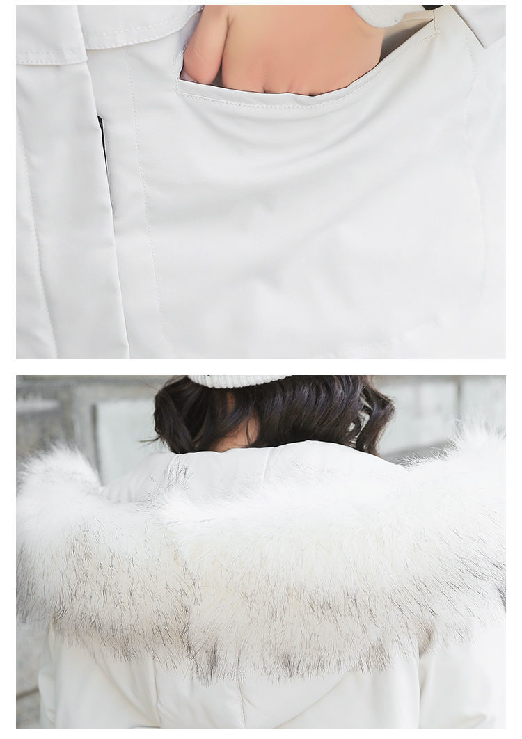 Winter Parka Jas Vrouwen Mode Hooded Down Katoenen Jas Jas Vrouw Warme Katoen Jassen Casual Losse Winterjassen Vrouw Parka