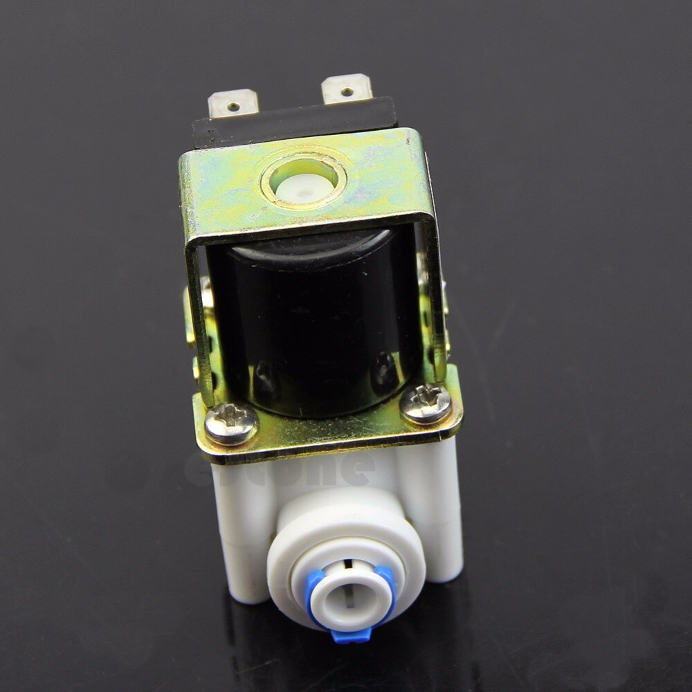 Plastic Electric Solenoid Valve for Ionizer Flow Switch Water Purifier Inlet DC 24V
