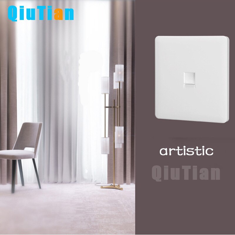 Model 86 netwerkpaneel informatiepaneel cat. 6 zes soorten netwerkmodulepaneel pc-socket  rj45 wit zwart goud paneel