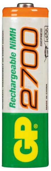 NiMH AA/LR6 1,2 V 2700 mAh batterien in 4 stücke GP Blase