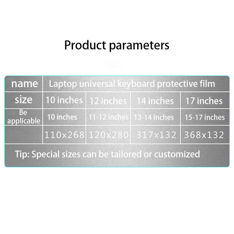 Waterdichte Laptop Toetsenbord Beschermende Film 15 Laptop Toetsenbord Cover 15.6 17 14 Notebook Toetsenbord Cover Stofdicht Film Siliconen