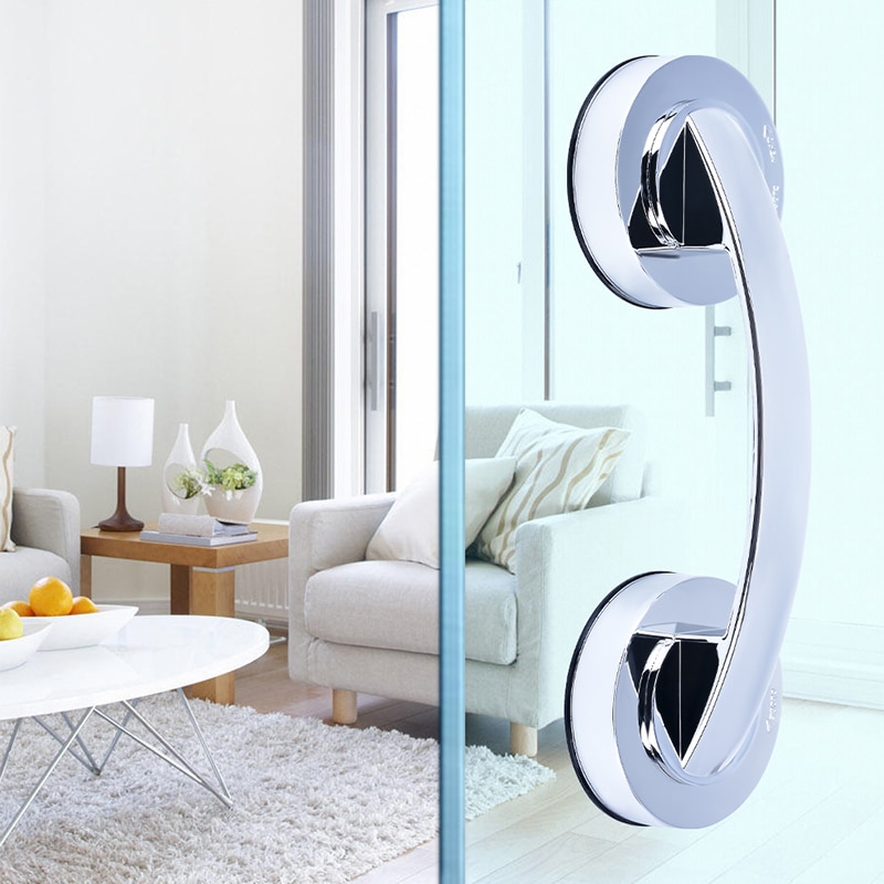 No Drilling Shower Handle With Suction Cup Anti-slip Handrail Offers