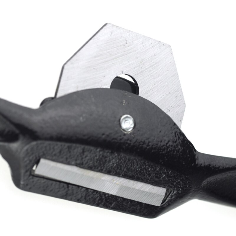 Mini cepillo de mano ajustable de carpintero, 9 pulgadas, cortador de avión con bordes de radio para carpintería, herramienta de desbarbado de recorte de bricolaje