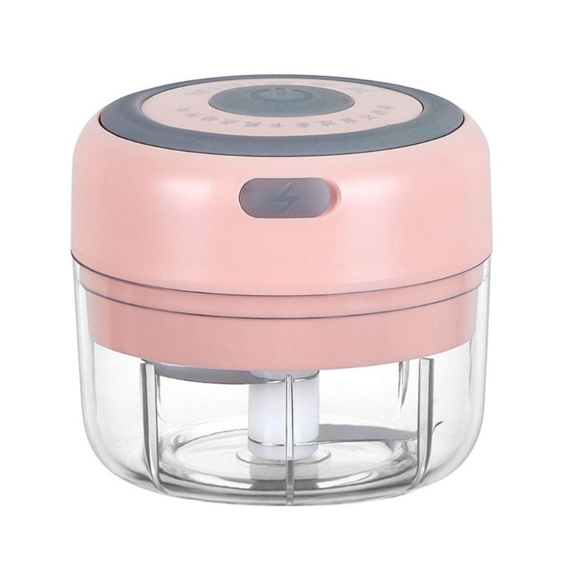 Mini hachoir manuel à l'ail Durable à la main alimentaire légumes Fruits Dicers sûr bébé nourriture salade s'adapte pour hacher les Fruits ail: Rouge