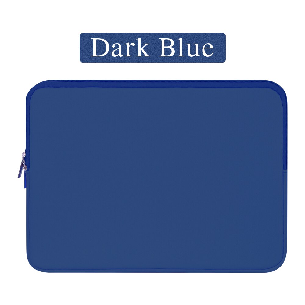 Soft Lightweight Laptop Bag For Notebook Case For Macbook Air Pro 13 14 15.6 11 Laptop Case Tablet Cover Sleeve Bag Accessories: 15" / ROSE RED