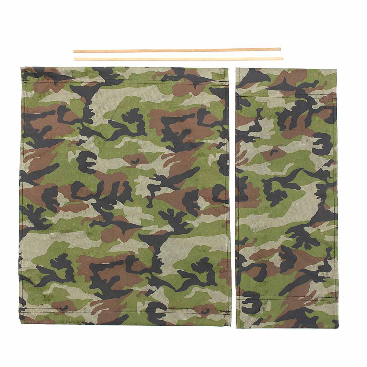 Housse de protection de dossier de siège en toile pour chaise de réalisateur décontractée, 4 couleurs, kit de remplacement pour extérieur, jardin, maison, tissu: Camouflage