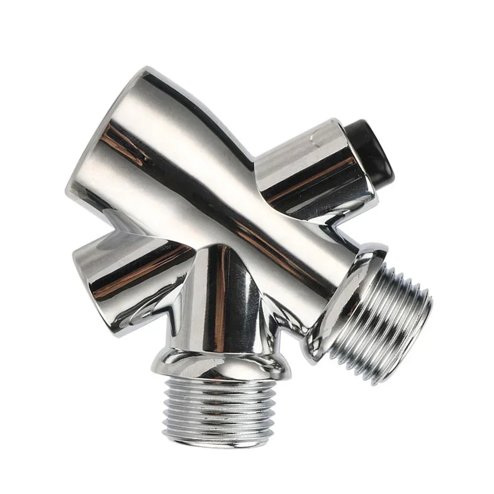 Duschkopf, Wassersplitter, Wasserabscheider, Adapter, 1/2 Zoll, Mischventil, Armatur, Duschkopf, 3-Wege-Ein- und Außenwasserspender