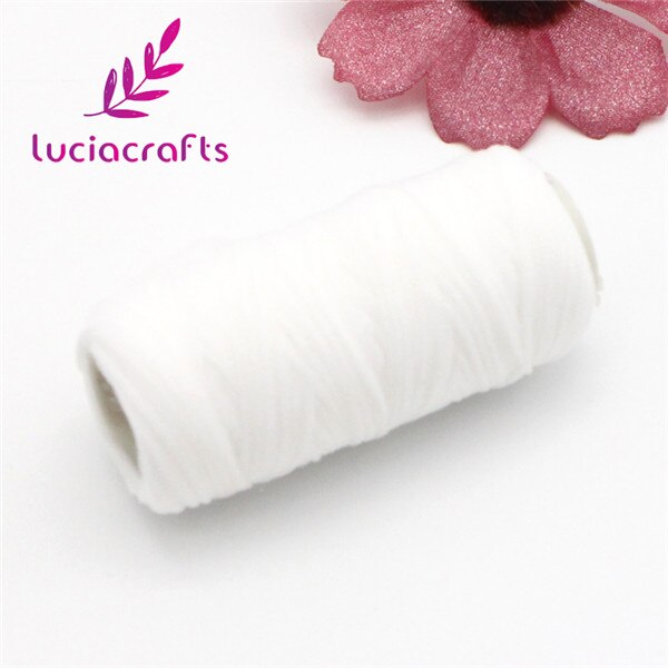 3 Roll /Lot Nylon Coil Elasticity Cord Screen Flower Material Florist Handmade Accessory C0212