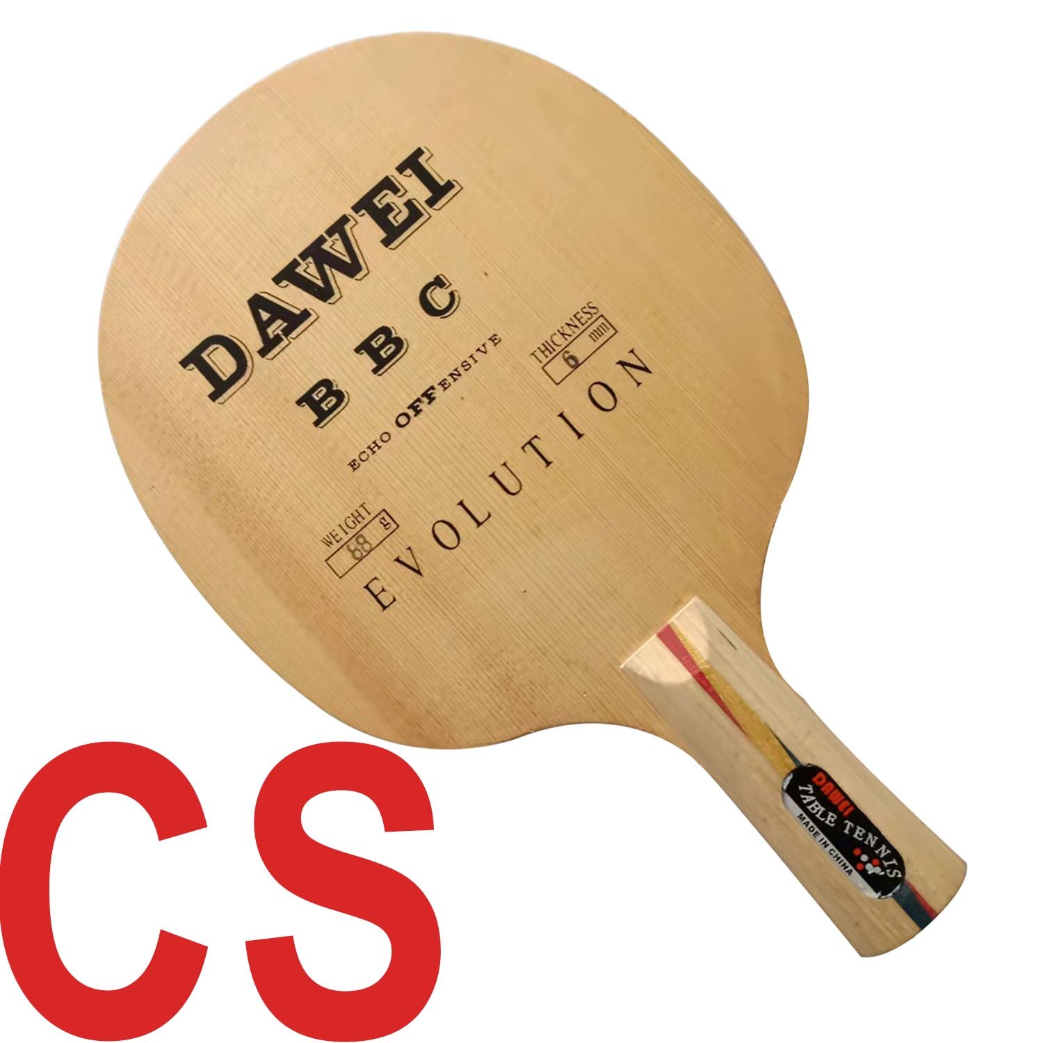 Original DAWEI BBC Table Tennis penhold short CS Table Tennis Blade PingPong Racket: CS