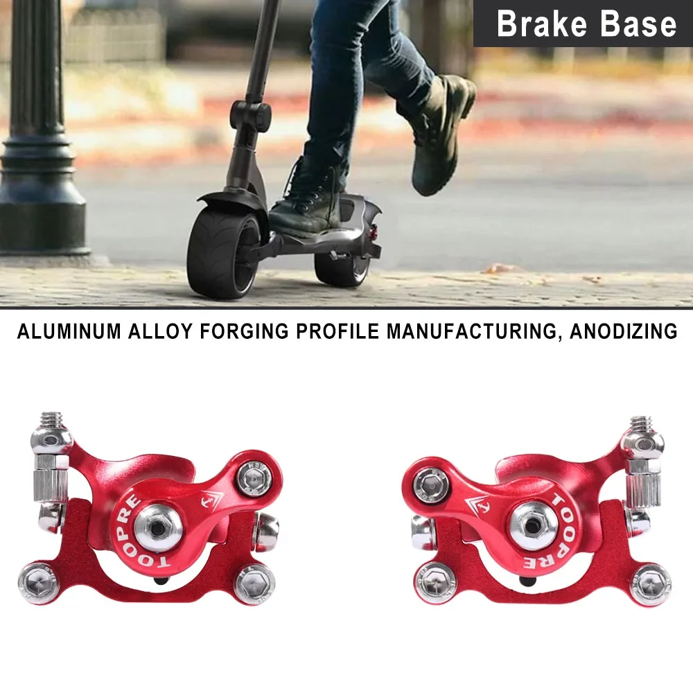 Accesorios de repuesto de freno delantero o trasero para patinete eléctrico Widewheel Pro Kickscooter, accesorios de Base de freno de disco de aleación de aluminio