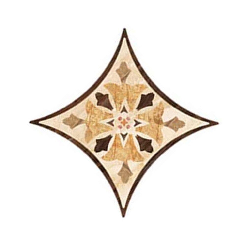 21 Pcs Smooth Floor Sticker Backsplash Applique PVC Waterproof Diagonal Stickers Home Ceramic Tile Decal for Kitchen Bathroom: F