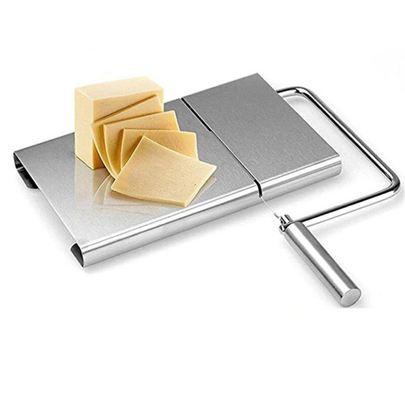 3 Pcs Rvs Draad Kaas Slicer Cutter Butter Snijden Serveren Board Voor Harde Kaas Worst Groente X2