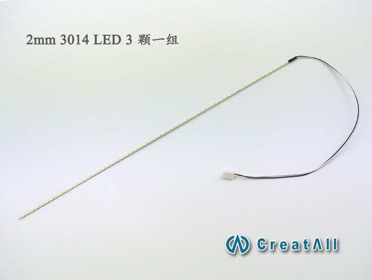 17.3 inch LCD screen LED strip 390mm 2mm wide notebook screen with LED backlight