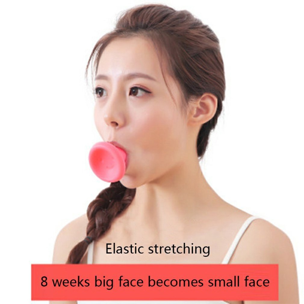 Silicone V Face Facial Lifter Double Chin Slim Skin Care Tool Firming Expression Exerciser Remove Masseter Muscle Line