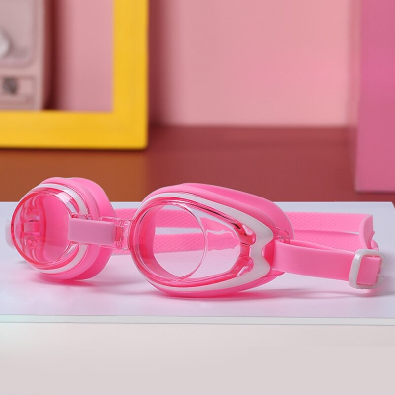 Kinderen Zwemmen Goggle Kids Anti-Fog Uv Protect Kinderen Waterdichte Siliconen Gespiegeld Swim Eyewear Verstelbare Bril