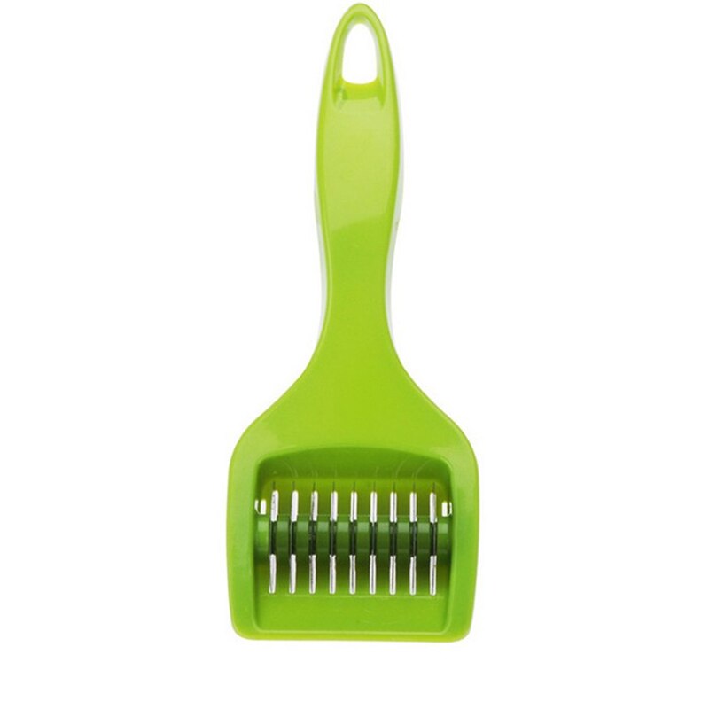 Roller Rvs Groene Ui Slicer Groentensnijder Knoflook Cutter Chopper Shredders &amp; Snijmachines Voedsel Noodle Maker
