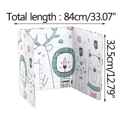 Aluminum Foldable Splatter screen Kitchen Tool Gas Stove Baffle Plate Frying Pan Oil Splash Protection Screen Kichen Accessories: C