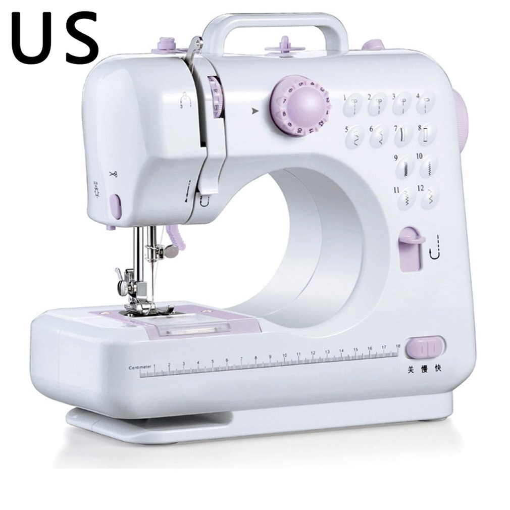 Practical Electric Sweing Tailor Small Household Electric Mini Multifunction Portable Sewing Machine