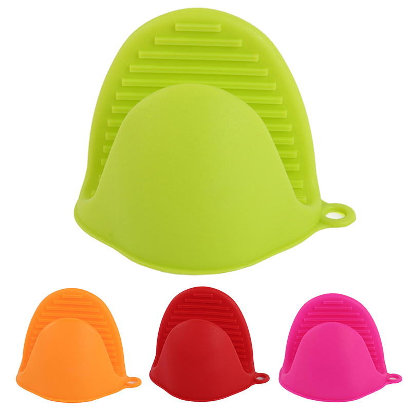 5 farben Verdicken Lebensmittel Klasse Silikon Handschuhe Anti-Heiße Schüssel Küche Thermische Isolierung Nehmen Ordner Küche Backen Platte Ofen handschuh