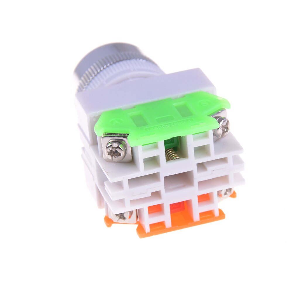 660V 10A Drukknop Druk Noodstop Schakelaar 1 No 1 Nc 22Mm 3 Kleuren