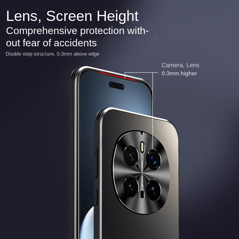 Para Huawei Honor Magic 7 Pro PC duro mate lente a prueba de golpes funda protectora trasera para Honor Magic 7 6 5 4 Pro carcasa de teléfono