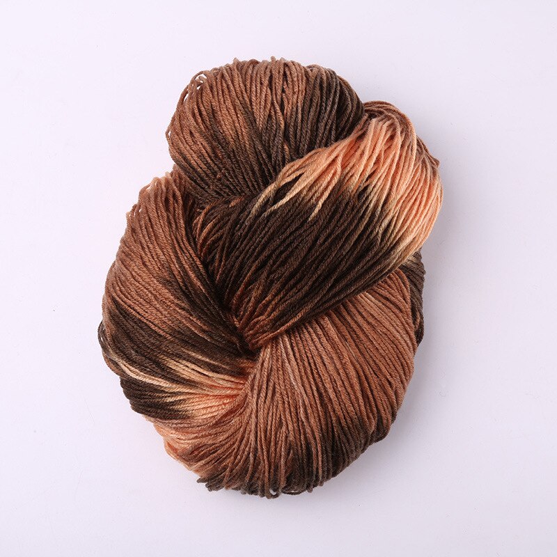 50g/ball Chunky Yarn Crochet Yarn Colorful Dyed Flashy Milk Cotton Yarn Baby Sweaters Knitting Mohair Wool Yarn Crochet Threads: 11