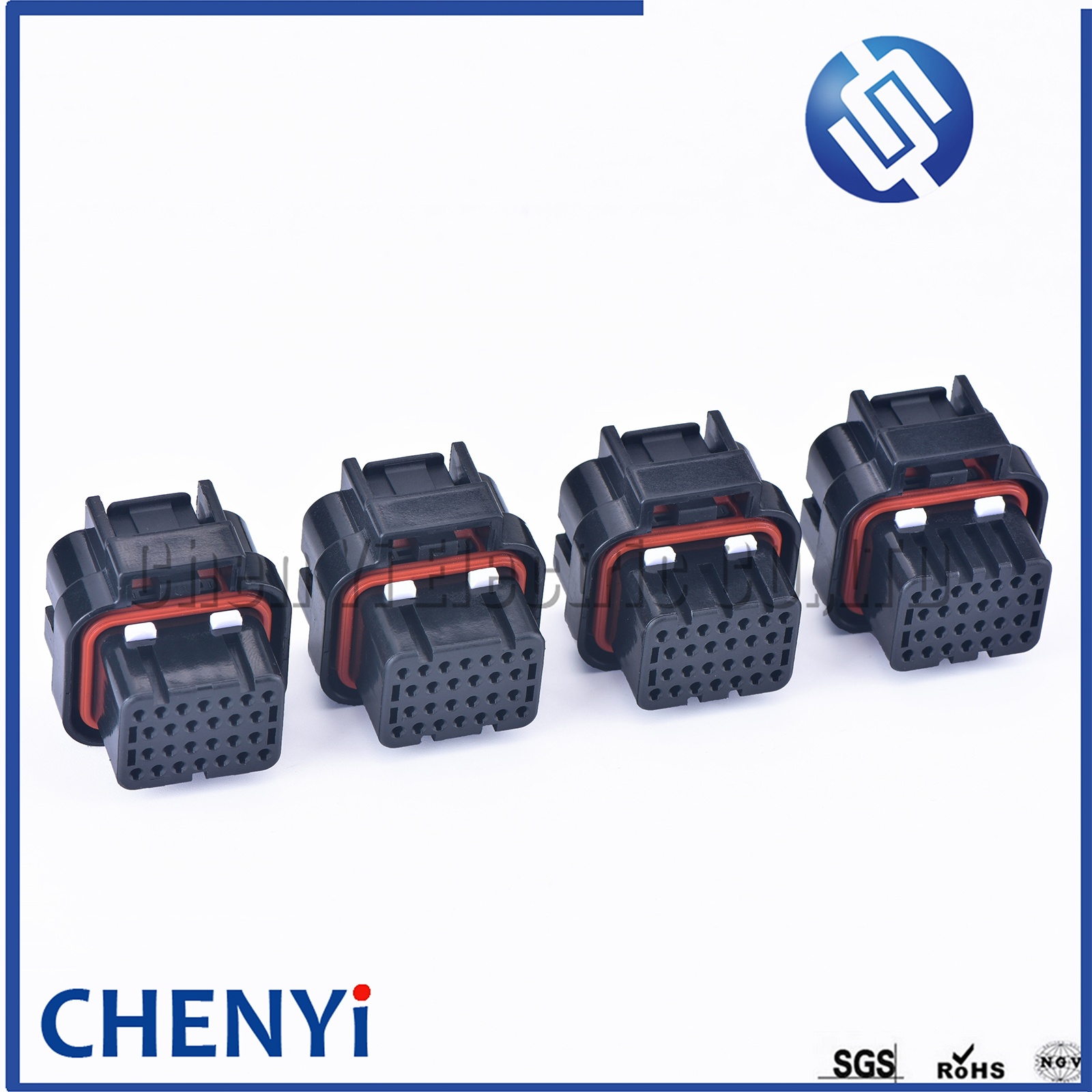 26 pines 3- 1437290 -7 1473416 -1 SUPERSEAL 3/4/5/6 ranuras eléctrico hembra o macho Cable PCB recto a conector de placa enchufe ECU