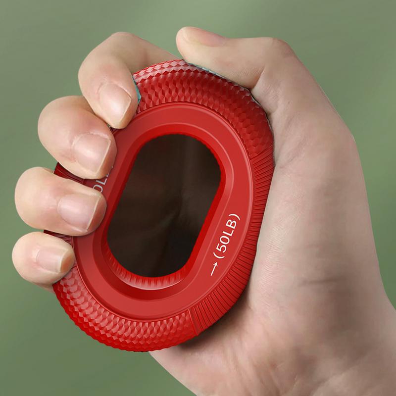 Håndgrepsforsterker dobbel kraft fingertrener silikonringer hjemmegym treningsutstyr håndstyrkende sirkler