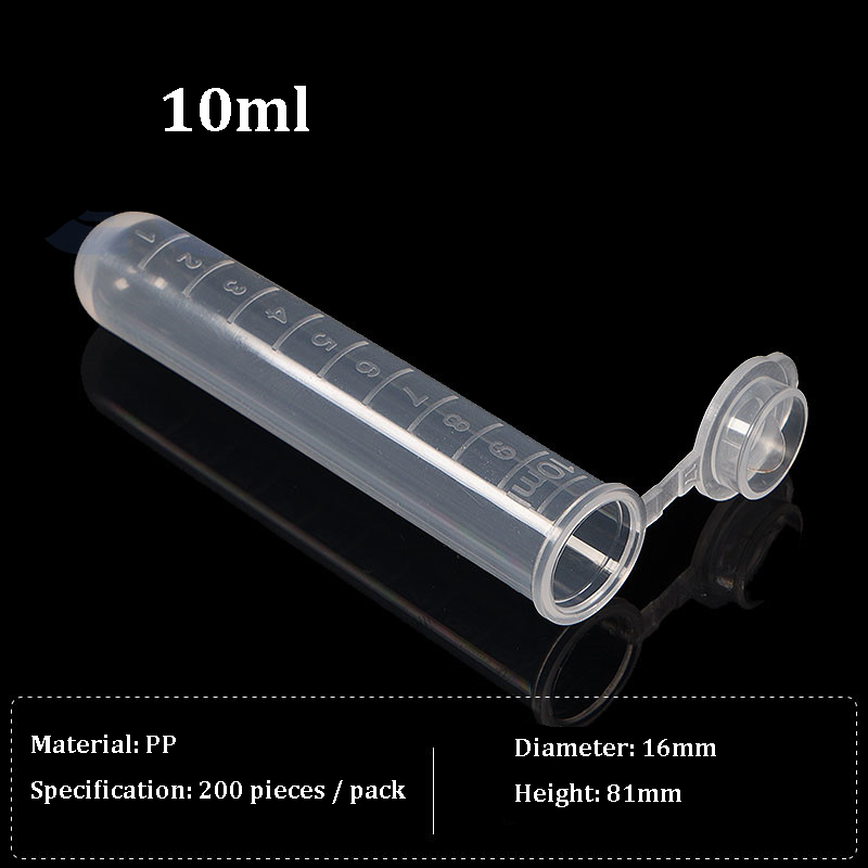 Plastic Centrifuge Tube Scale Centrifuge Tube / EP Tube Round Bottom Seed Bottle PCR with EP Tube Virus Sampling Tube