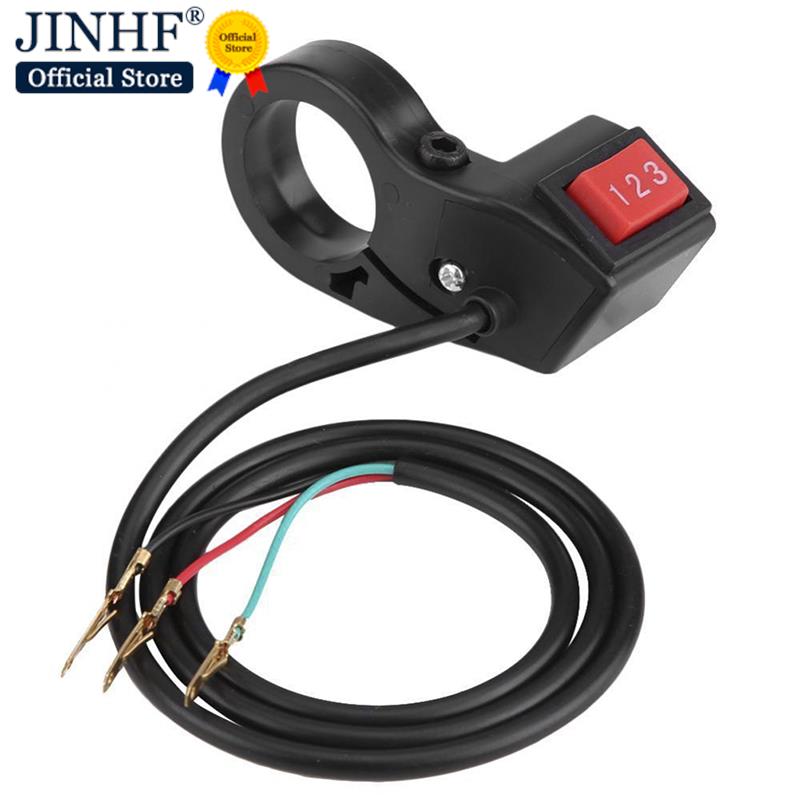 1pc 22mm 7/8in Electric 3 Speed Module Handlebar Switch Shift for Motorcycle Scooter Motorcycle Switch