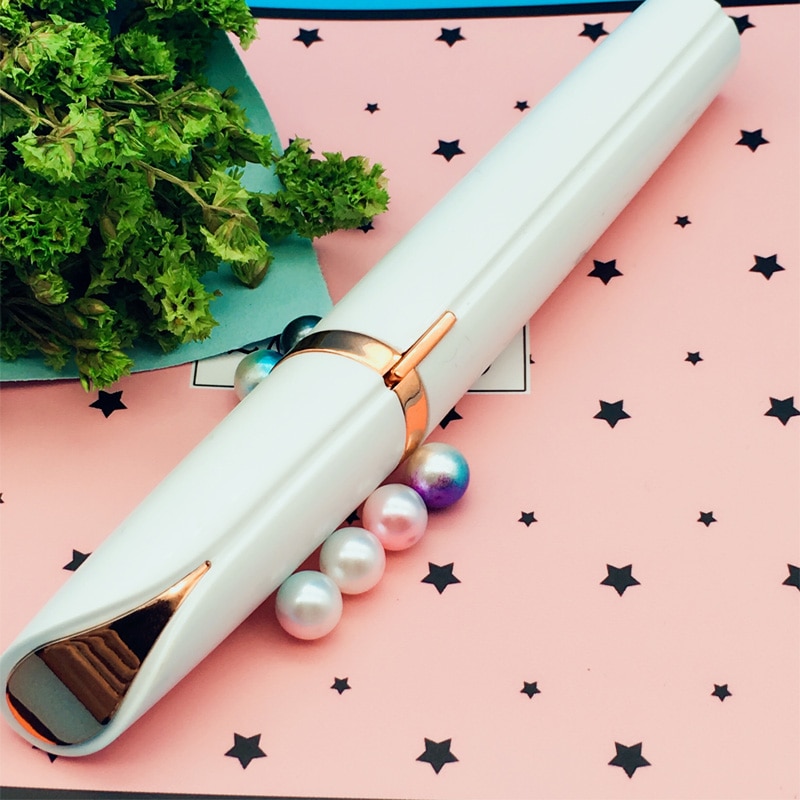 Stylo épilateur à sourcils, batterie, Mini rasoir électrique, Portable, sans douleur, pour le corps, le visage et le rouge à lèvres