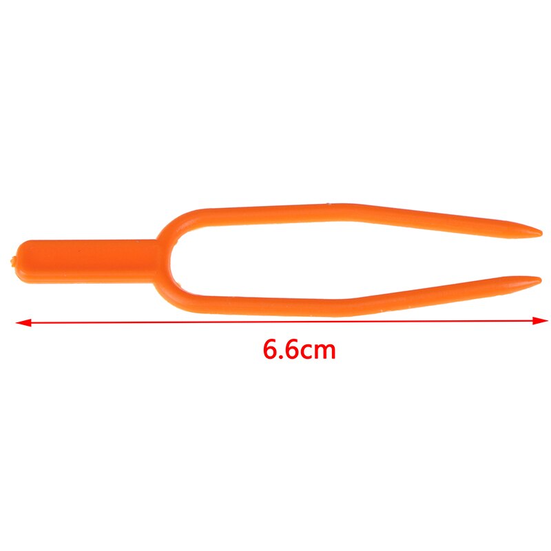 50pcs fixing fastening Fixture Clips Durable Plant Clip Farming Clip strawberry fork Farming clamp Plastic