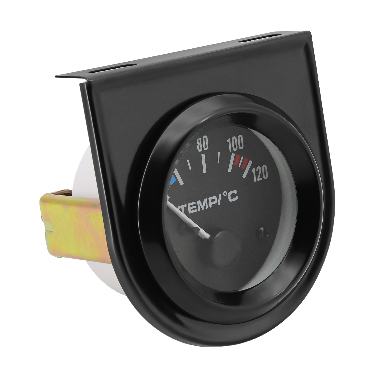 Medidor de temperatura automático con Sensor 1/8 NPT 52mm LED Digital indicador de temperatura de aceite/agua PSI prensa de aceite medidor negro apto para coche de gasolina