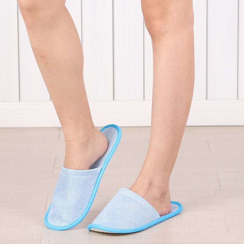 Hotel Einweg Liefert Sommer Hause Bettwäsche Hausschuhe Atmungs Plattform Schuhe für Frauen Männer passen Größe passen floppen für Gast Hotel