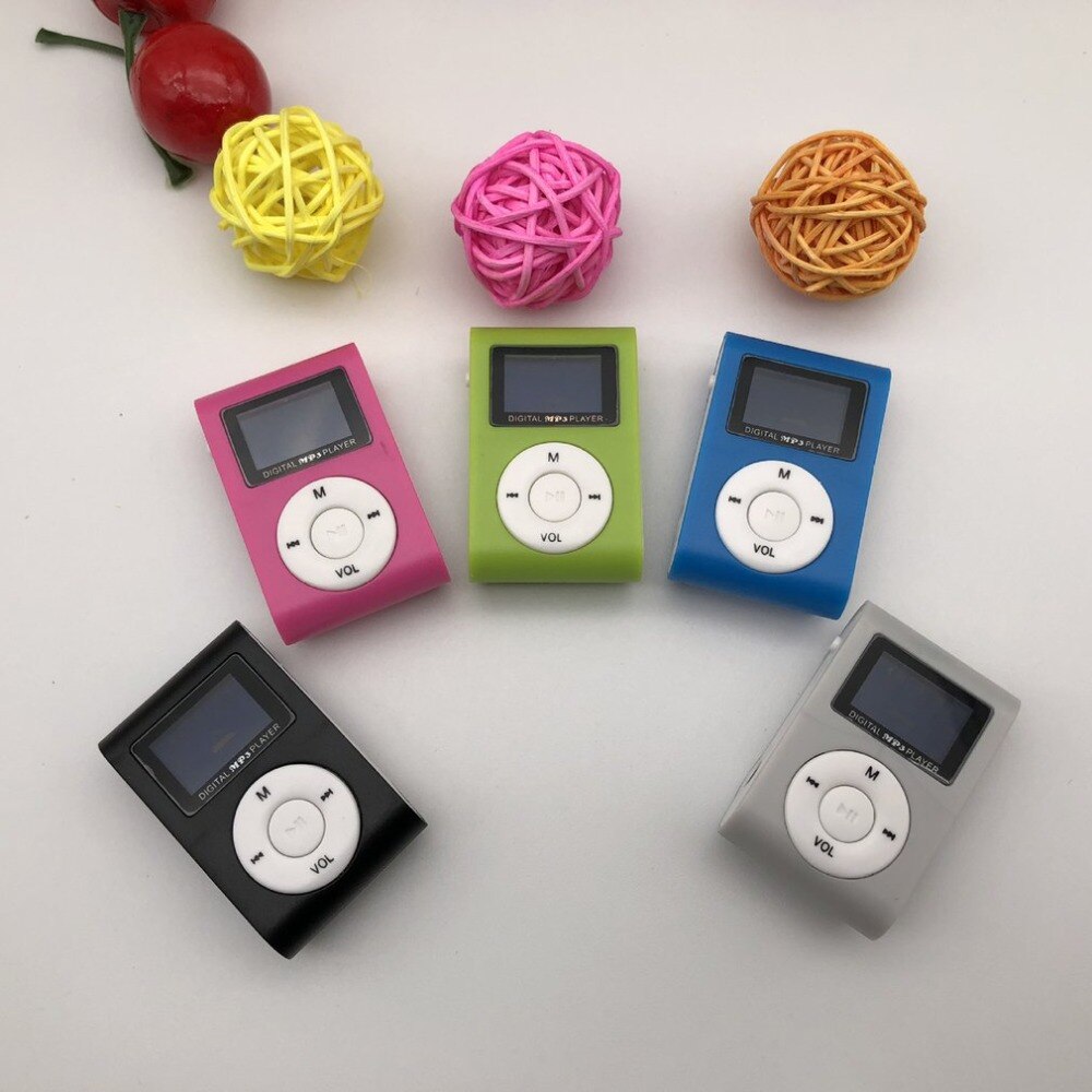 Lecteur MP3 Portable de petite taille Mini écran LCD lecteur MP3 lecteur de musique Support 32GB TF carte baladeur lettore lecteur mp3 usb