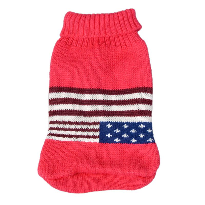 Idepet Hond huisdier trui, winter warme hond kat truien kleding, comfortabele huisdier jas kostuum puppy trui kitten trui kleding voor kleine middelgrote honden katten