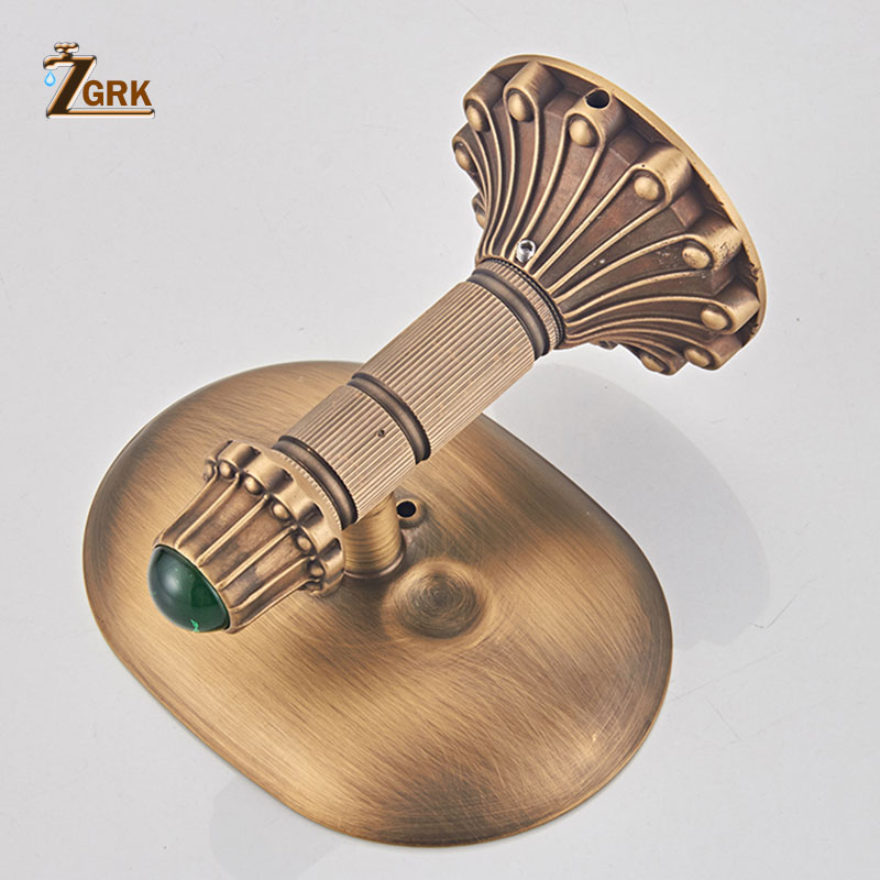 ZGRK Superior Brass Soap Dish Bathroom Accessories Wall Mounted Soap Box Brass Anodizing Surface Soap Holder