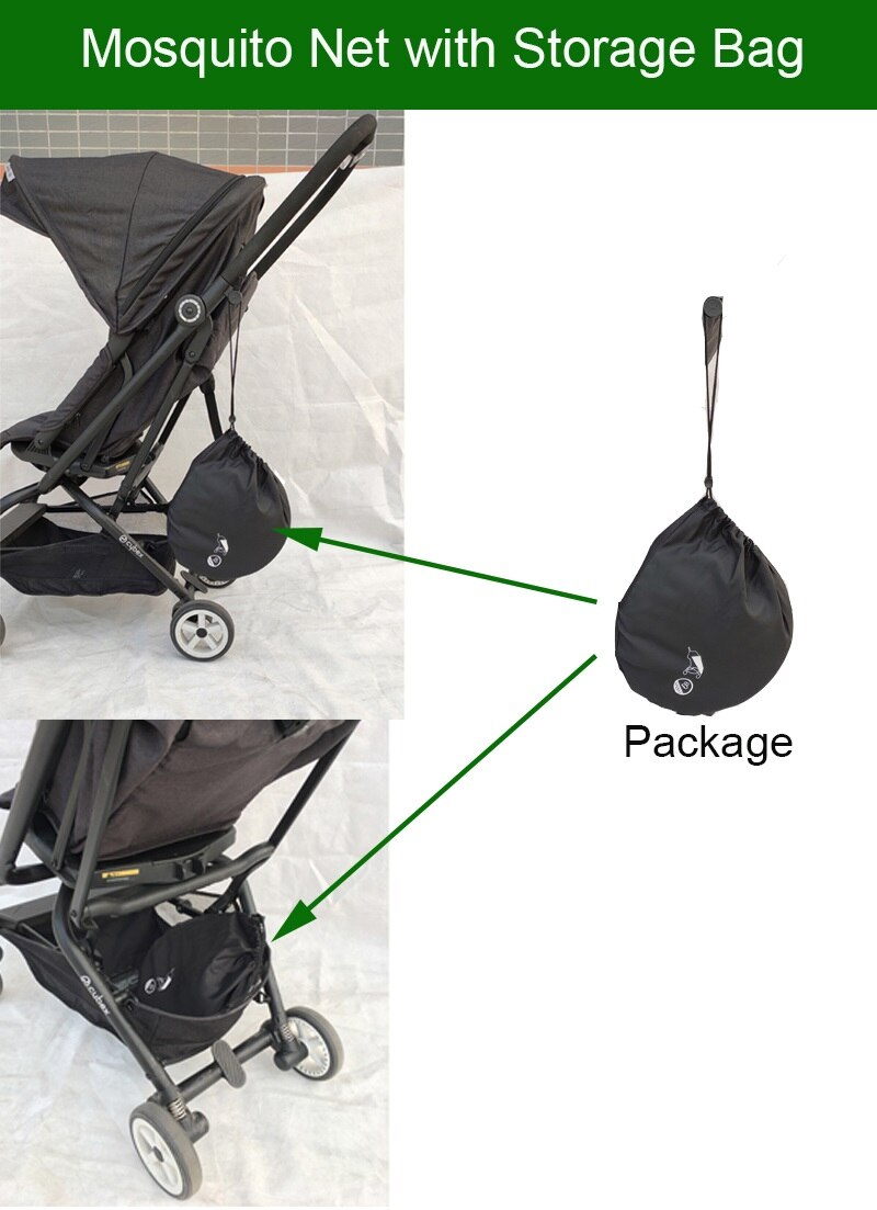 Cybex Eezy Twist 2-mosquitera para cochecito de bebé, accesorios para tienda repelente de mosquitos para Cybex Eezy S Cybex Priam Balios Lux