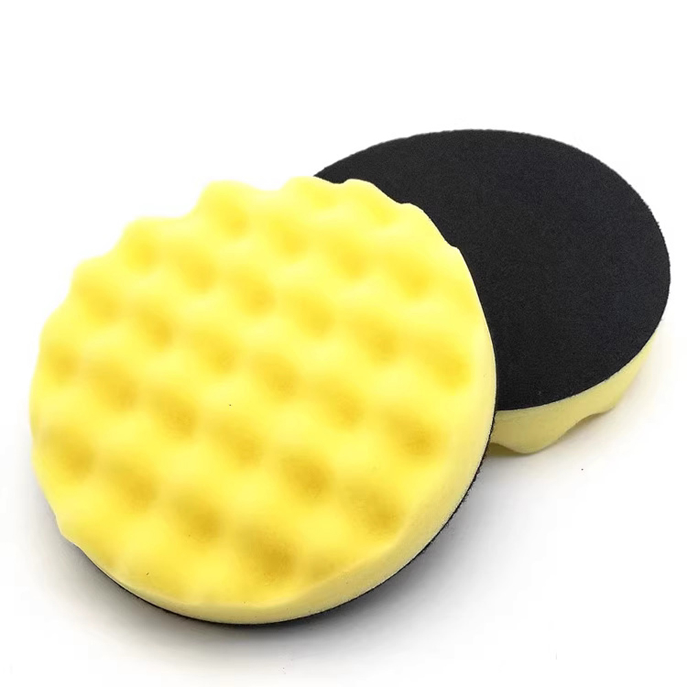 AUTOBRIGHT 5 "6" Zoll Auto Polierer Pad Professionelle Poliermaschine Schwamm Schnelle Detaillierung Waschwachs Spiegel Wachsen Sauberer Schaum: Blau