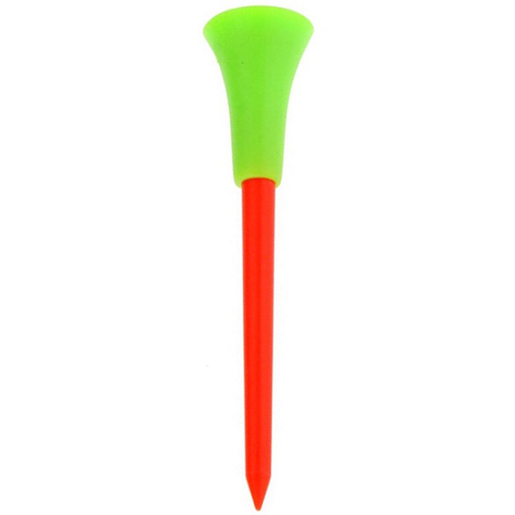 Multi Color Plastic Golf Tees 83mm Durable Rubber Cushion Send Random Tee Golf Top E5H3