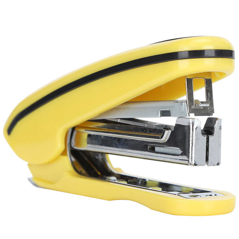 Stapler Small Paper Binding Machine Mini Book Sewer with Nail Puller for School Office Supplies Stationery